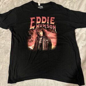 Stranger Things Eddie Munson Graphic Tee (Large)